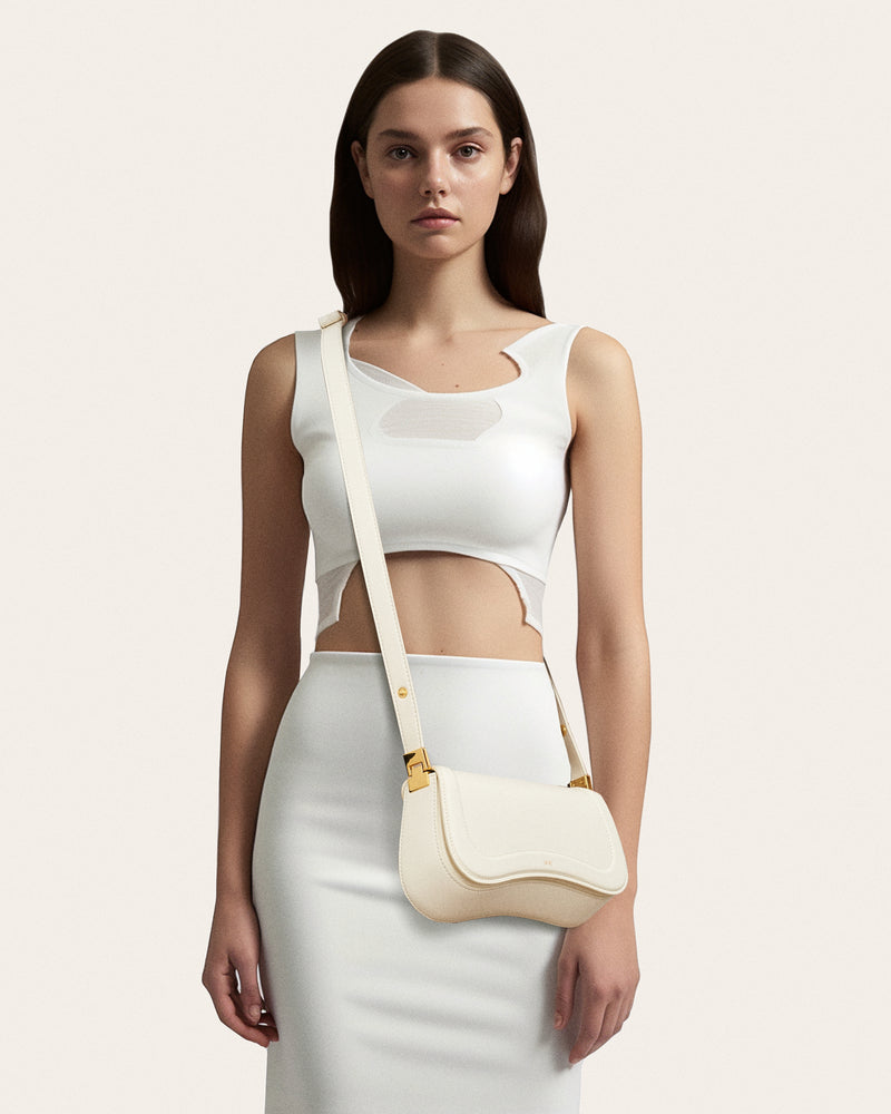 Joy Shoulder Bag - White