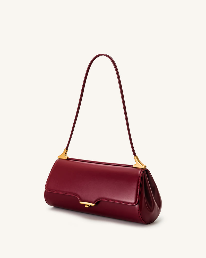 Eloise Shoulder Bag - Burgundy