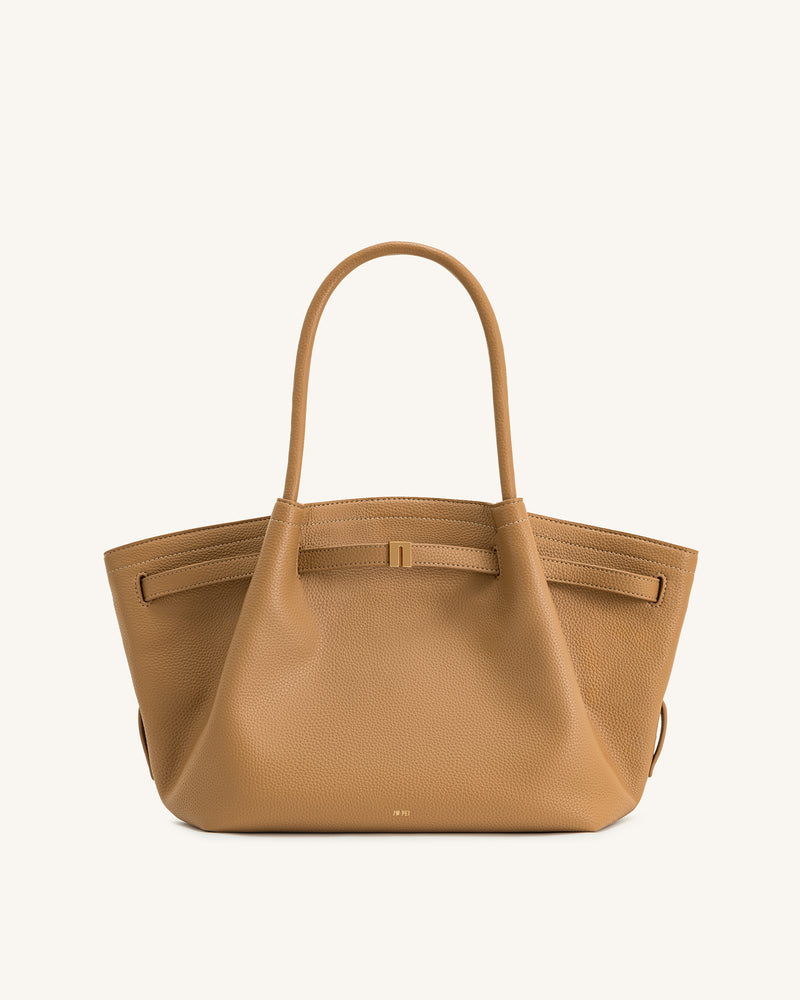 Hana Medium Tote Bag - Latte Color