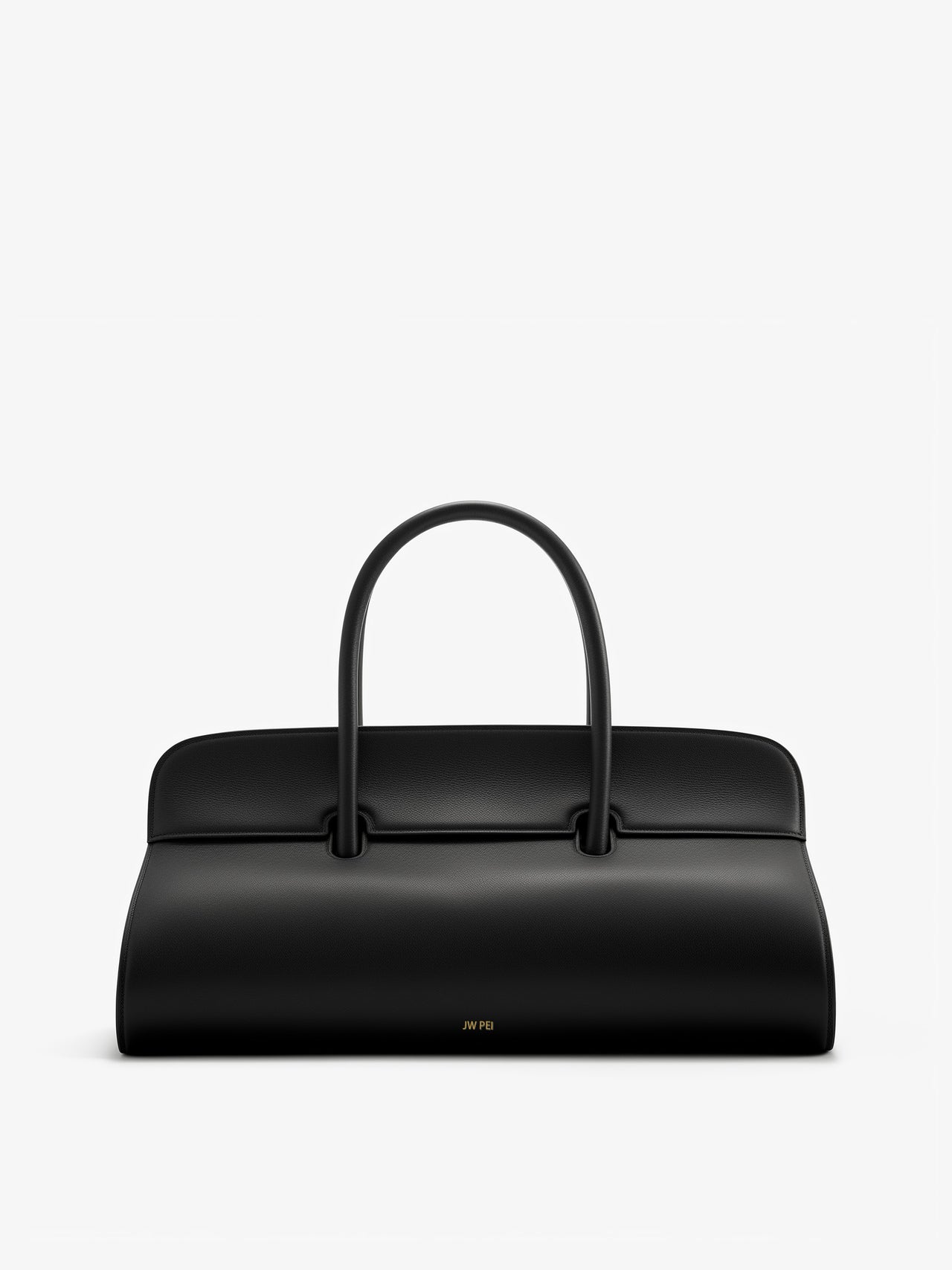 Avery Classic Leather Top Handle Bag - Black