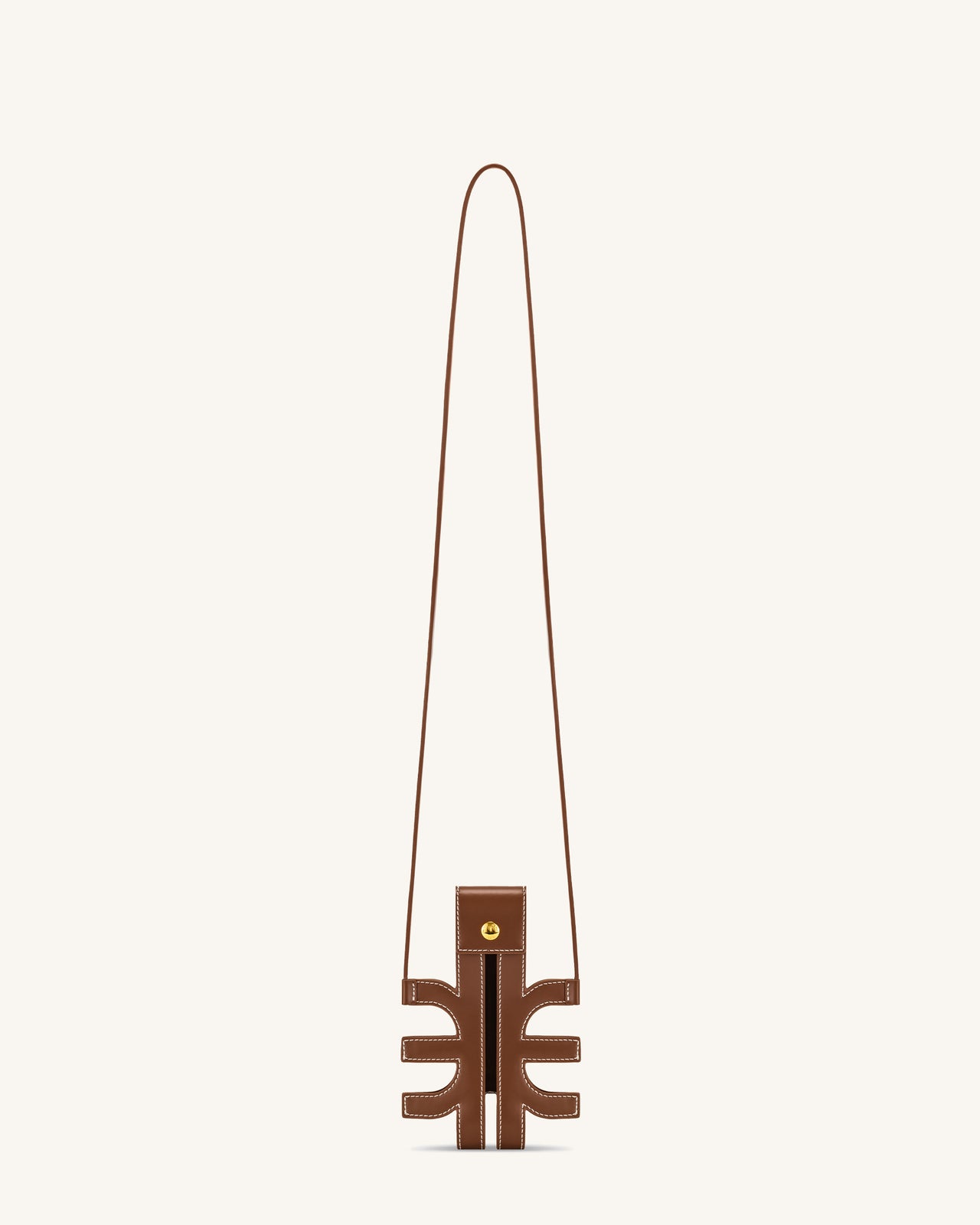 FEI Cut-Out Phone Bag - Brown