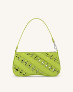 Eva Straps Shoulder Bag - Acid Green