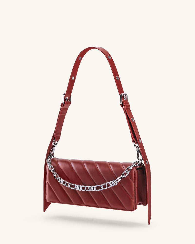 Sophie Crossbody Bag - Wine Red