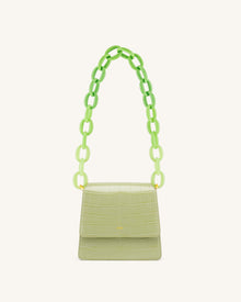 Mya Gradient Acrylic Chain Strap - Green